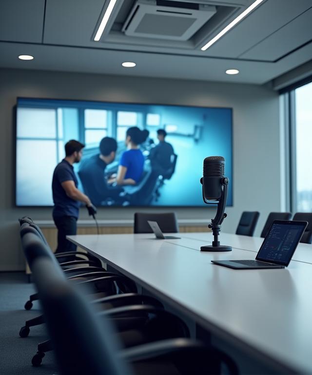 Conference room audio repair and HDMI connectivity NCR